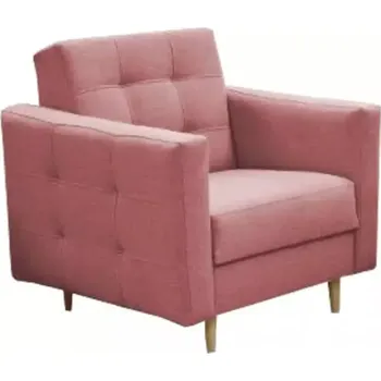 Křeslo Celočalouněné křeslo AMEDIA - starorůžová - SLEVA 3% s kodem radost25