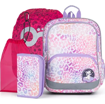 Školní batoh Velký školní set Topgal BAZI 24003 G