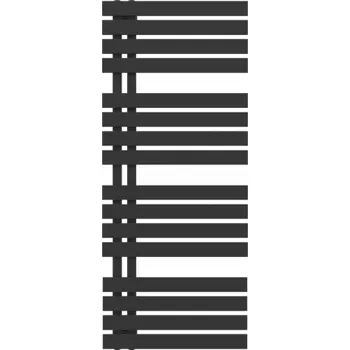 Radiátor Instal-Projekt koupelnový radiátor POP STAR 50/120 černá matná podlaha C31. nižší 50. léta