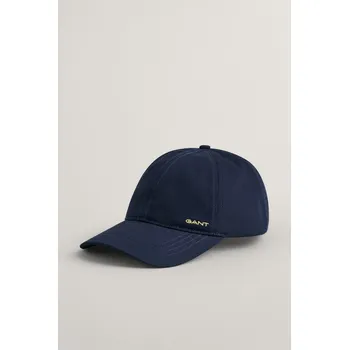 Kšiltovka KŠILTOVKA GANT CONTRAST LOGO COTTON TWILL CAP EVENING BLUE