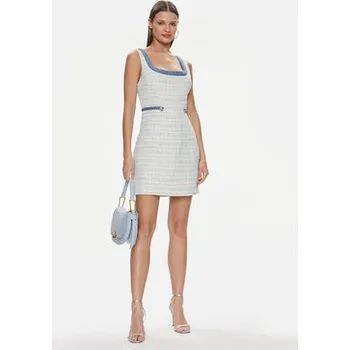 Dámské šaty Guess Každodenní šaty W4RK16 WFWV2 Světle modrá Bodycon Fit XXL