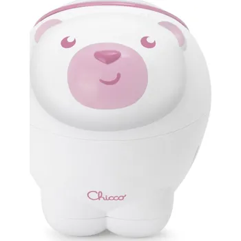 Výuková hračka CHICCO Projektor s polární září Polární medvěd růžový