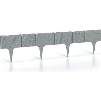 Zahradní obrubník Prosperplast Garden Stone okraj 18,6 x 390 cm