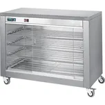 G.Gastro Ohřívací skříň režon s posuvnými skleněnými dveřmi & 4 policemi - 1098 x 480 x 790 mm