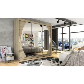 Šatní skříň Skříň Astana V sonoma - doprava zdarma - SLEVA 3% s kodem radost25