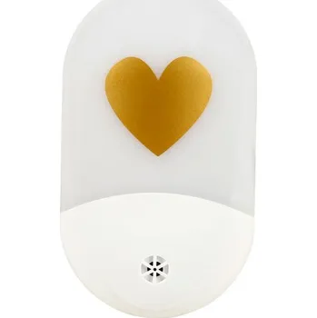 Dětské svítidlo Ostaria Dětské noční světlo do zásuvky srdce