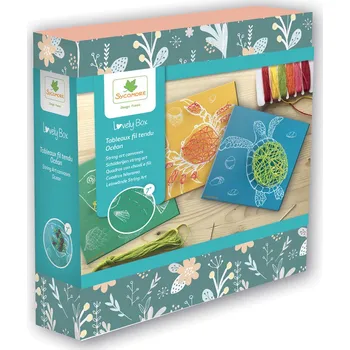 Výtvarná sada Lovely box - Vyplétané obrázky - Oceán