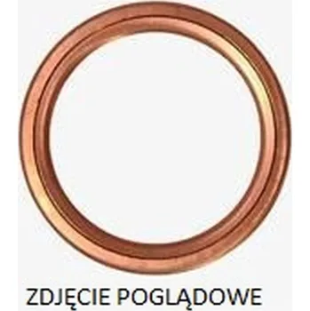 Těsnění pro motocykl ATHENA TĚSNĚNÍ KOLENA VÝFUKU (MĚDĚNÁ PODLOŽKA) KAWASAKI KX 100 '98-'13, 80 '98-'00, 85 '01-'18 (34X39X1,5MM) (OEM:110601842)