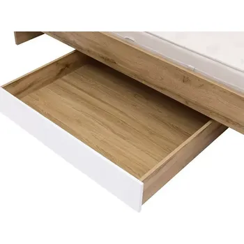 Dětský pokoj Šuplík pod postel Zele SZU-DWO - dub wotan/bílý lesk - SLEVA 3% s kodem radost25