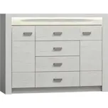 Komoda INFINITY 07 jasan bílý - SLEVA 3% s kodem radost25