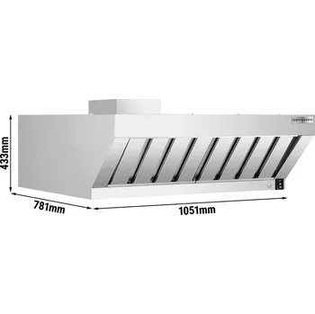 Pec na pizzu G.Gastro Kondenzační kryt s uhlíkovým filtrem pro BKDMV1646, BKDTV1646, KDMV2011, KDTV2011 & KDTV4011