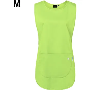 Kuchyňská zástěra G.Gastro KARLOWSKY | Šatová zástěra Essential - kiwi - velikost: M