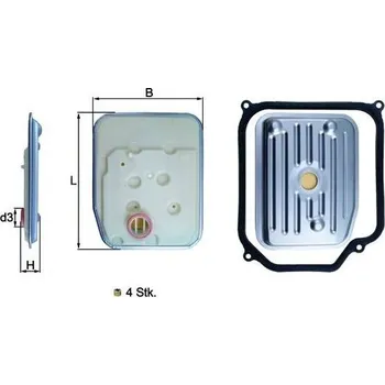 Hydraulický filtr Hydraulický filtr, automatická převodovka MAHLE HX 147KIT1