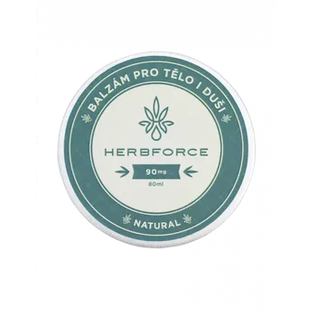 Tělové mléko Herbforce BALZÁM PRO TĚLO I DUŠI - NATURAL (80 ml)