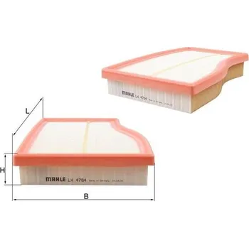 Vzduchový filtr Vzduchový filtr MAHLE LX 4784