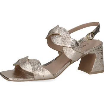 Dámské polobotky Dámské sandály Caprice 9-28317/42 zlaté zlatá 41