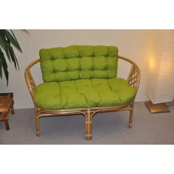 Podsedák Polstr na lavici Bahama světle zelený melír - SLEVA 3% s kodem radost25