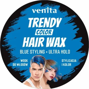 Stylingový přípravek VENITA_Trendy Hair Wax Modrý vosk na vlasy 75g