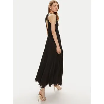 Dámské šaty TWINSET Večerní šaty 241TT2090 Černá Regular Fit 48