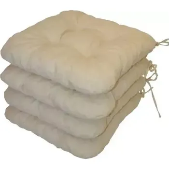 Sedací pytel Sedák UNI set 4 kusy - světle béžový melír - SLEVA 3% s kodem radost25