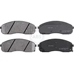 Sada brzdových destiček, kotoučová brzda A.B.S. 37982