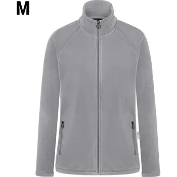 G.Gastro KARLOWSKY | Dámská fleecová bunda Warm-Up - platinově šedá - velikost: M