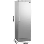G.Gastro Commercial Upright Fridge PREMIUM - 345L - Single Door