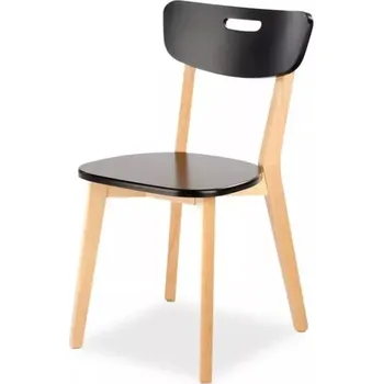 Jídelní židle Jídelní židle Niko masiv - buk/černá - SLEVA 3% s kodem radost25