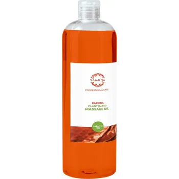 Masážní přípravek Yamuna rostlinný masážní olej - Paprika 1000 ml