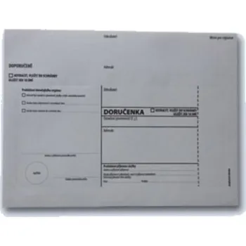 Obálka Obálka C5 doručenka bílá NCR s poučením