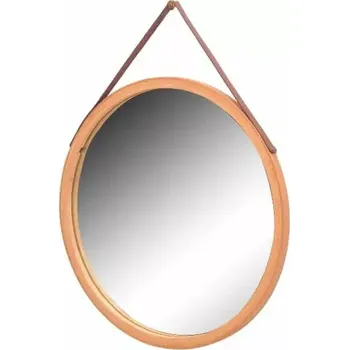 Zrcadlo Zrcadlo LEMI 1, přírodní bambus - SLEVA 3% s kodem radost25