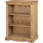 Knihovna 2 police CORONA 3 - vosk - SLEVA 3% s kodem radost25