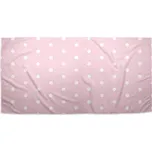Ručník Bílé puntíky na růžové: 30x50 cm