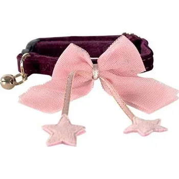 doogy! Obojek pro kočky PRINCESS růžový 16-28 cm x 10 mm