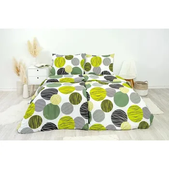 Povlečení Stanex Ložní povlečení bavlněné Samanta (LS276) ROZMĚR: 140x220 cm + polštář (90x70 cm)