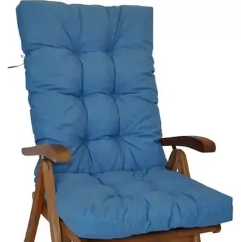 Sedací pytel Polstr křeslo vysoké - modrý melír - SLEVA 3% s kodem radost25