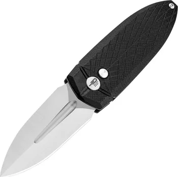kapesní nůž Bestech Knives Ququ Satin Sandvik Black G10