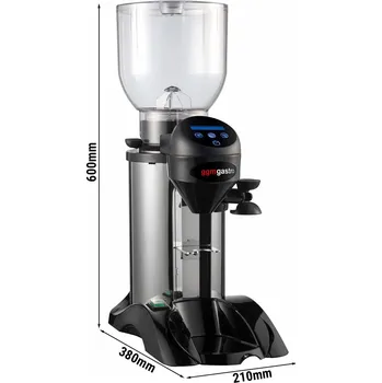 Příprava kávy G.Gastro Mlýnek na kávu nerezový - 2 kg