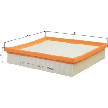 Vzduchový filtr Vzduchový filtr MAHLE LX 539