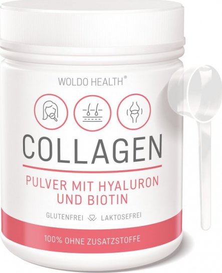Kolagen s hyaluronem Woldo Health 500 g