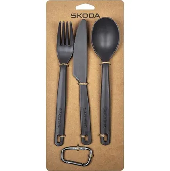Škoda Cestovní příbor - antracit ŠKODA
