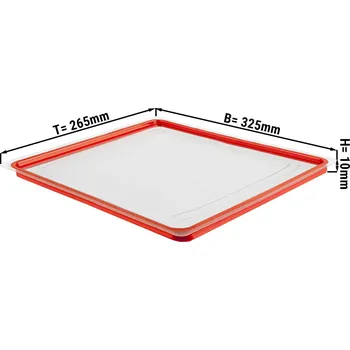 Dóza na potraviny G.Gastro GN víko - 1/2 - vzduchotěsné - 325 x 265 mm