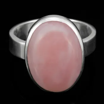 Prsten Stříbrný prsten (Ag 925/1000) s andským opálem QA, vel. kamene cca 21 mm, RARITA (OA7868R)