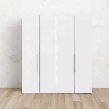 Šatní skříň Skříň Lutta 14903 bílá MAT - doprava zdarma - SLEVA 3% s kodem radost25