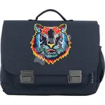 Školní aktovka Classic Midi Tiger Navy Jeune Premier ergonomická luxusní provedení 30*38 cm