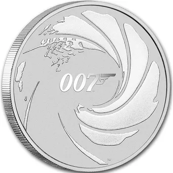 Perth Mint James Bond 007 stříbrná mince 1oz 2020