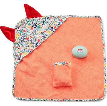 Dřevěná hračka Lilliputiens - koupací set s květinovým potiskem