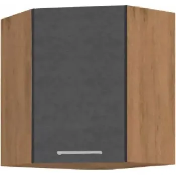 Kuchyňská linka Horní skříňka VEGA 58x58 GN-72 1F - dub lancelot / šedá matná - SLEVA 3% s kodem radost25