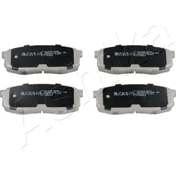 Brzdová destička Sada brzdových destiček, kotoučová brzda ASHIKA 51-02-221