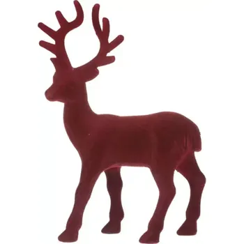 Vánoční dekorace Jelen MO5025 BOR, bordó - SLEVA 3% s kodem radost25